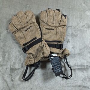 Burton Baker 2 in 1 Gloves Mens Large Snowboard Waterproof Ski Snow Dry Ride